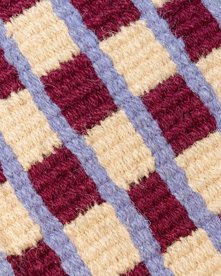 Late Again Doormat - Burgundy