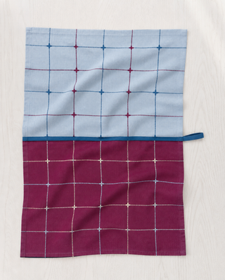 Grid Tea Towel