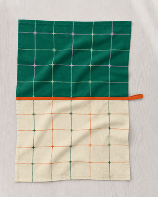 Grid Tea Towel