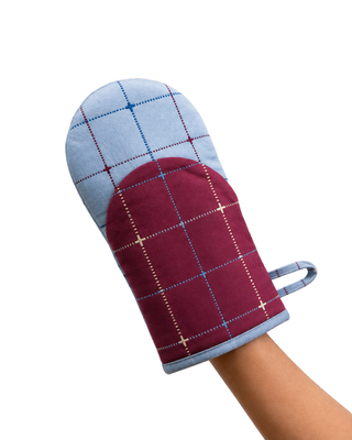 Grid Oven Mitt