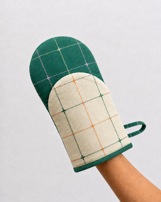 Grid Oven Mitt