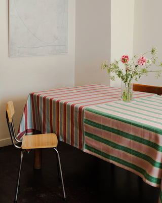 Double Striped Tablecloth