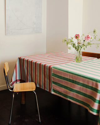 Double Striped Tablecloth - Mix 2