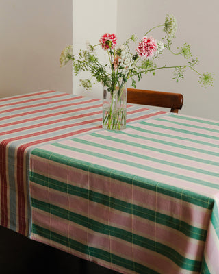 Double Striped Tablecloth