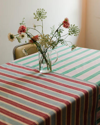 Double Striped Tablecloth