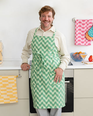 Schürze mit Kreuzrücken