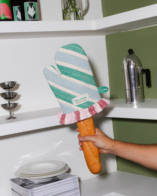 Gant de cuisine à volants