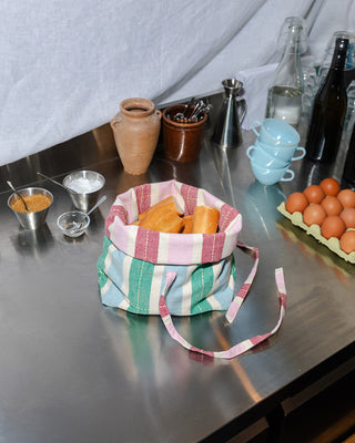 Striped Bread Bag