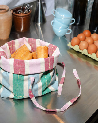 Striped Bread Bag