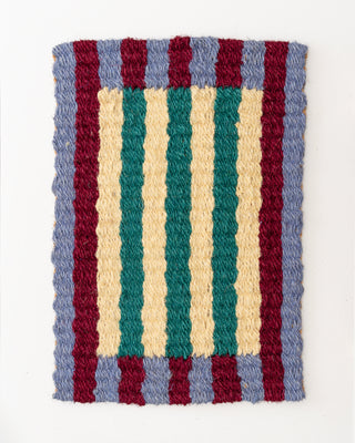 Multicolor Striped Doormat