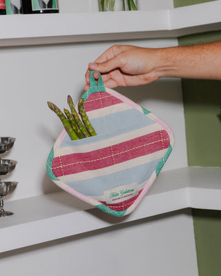 Striped Pot Holder