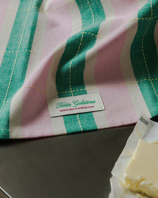 Paño de cocina a rayas