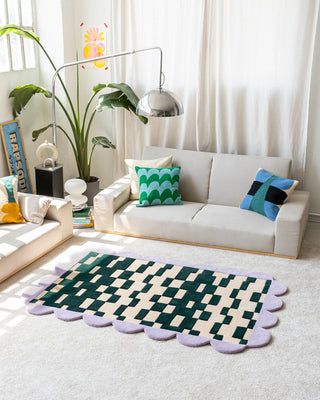 Margarita Rug - Dark Green - TARTA GELATINA