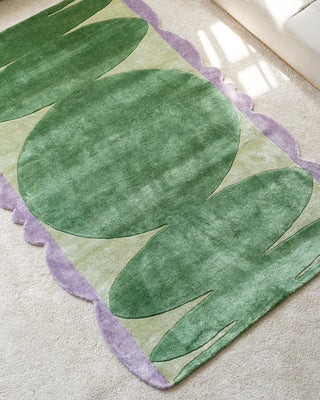 Carousel Rug - Green - TARTA GELATINA