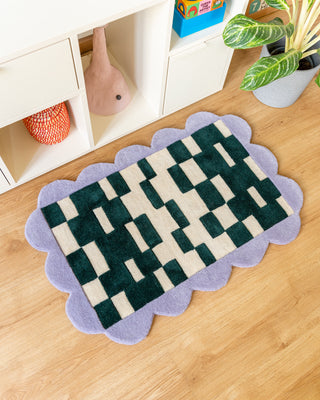 Margarita Rug - Dark Green - TARTA GELATINA